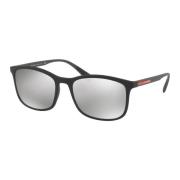 Clean Temples Zonnebril SPS 01Ts Prada , Black , Heren