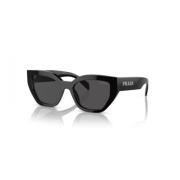 Elegante zonnebril voor een stijlvolle uitstraling Prada , Black , Uni...
