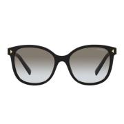 Vierkante zonnebril Pr22Zs 1Ab0A7 Prada , Black , Unisex