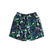 Mineral Blue All Over Print Shorts Puma , Blue , Heren
