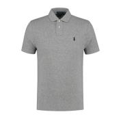 Klassieke Polo Shirt Ralph Lauren , Gray , Heren