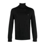 Klassieke Coltruien Collectie Ralph Lauren , Black , Heren