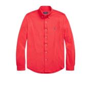 Casual Mesh Overhemd Ralph Lauren , Red , Heren