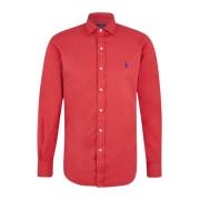 Formeel Overhemd Ralph Lauren , Red , Heren