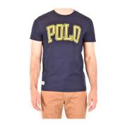 Stijlvolle T-shirts voor Mannen en Vrouwen Ralph Lauren , Blue , Heren