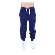 Blauwe Logo Zijzak Broek Ralph Lauren , Blue , Heren