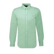 Klassieke Beige Polo Shirt Ralph Lauren , Green , Heren