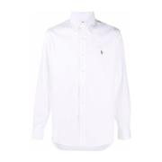 Klassieke Witte Katoenen Polo Pony Shirt Ralph Lauren , White , Heren