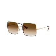 1971 Sole Metallo Zonnebril Ray-Ban , Yellow , Unisex