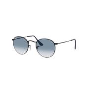 Ronde metaal Ray-Ban , Black , Dames