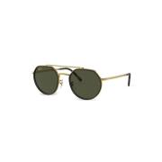 Gouden Zonnebril met Originele Accessoires Ray-Ban , Beige , Dames