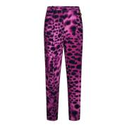 Trousers Roberto Cavalli , Purple , Dames