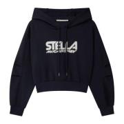 Logo Sweatshirt Stella McCartney , Blue , Dames