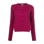 Stijlvolle Fuchsia Sweaters voor Vrouwen Stella McCartney , Pink , Dam...