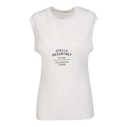 Iconische Witte Top voor Vrouwen Stella McCartney , White , Dames