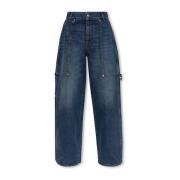 Jeans with wide legs Stella McCartney , Blue , Dames