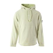 Militaire Stijl Fleece Sweater Stone Island , Yellow , Heren