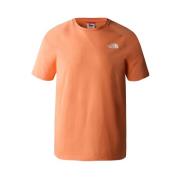 T-Shirts The North Face , Orange , Heren