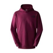 Heren Coordinates Hoodie The North Face , Red , Heren