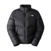 Zwarte synthetische jassen voor heren The North Face , Black , Heren