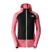 Cosmo Pink/Zwart Polartec Hoodie The North Face , Pink , Dames
