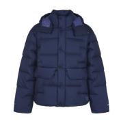 Sierra Mountain Donsparka in Navy Silver The North Face , Blue , Heren