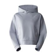 Modieuze Dames Hoodie The North Face , Blue , Dames