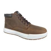 Stijlvolle Veterschoenen voor Mannen Timberland , Brown , Heren