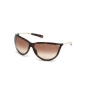 Zonnebril met Havana-frame, Upgrade je stijl Tom Ford , Brown , Heren