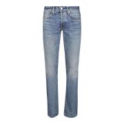 Nieuwe Sterke High/Low Authentieke Selvedge Slim Fit Jeans Tom Ford , ...