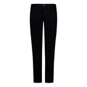 Slim-Fit Zwarte Jeans voor Heren Tom Ford , Black , Heren