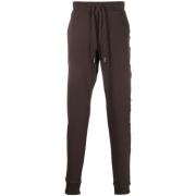 Comfortabele katoenen sweatpants Tom Ford , Brown , Heren