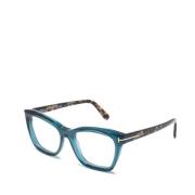 Groen Optisch Montuur Stijlvol en veelzijdig Tom Ford , Blue , Dames