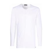 Witte Henley Ondergoed Tom Ford , White , Heren