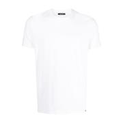 Wit Crew T-Shirt Ondergoed Tom Ford , White , Heren