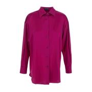 Luxe Zijden Shirt Tom Ford , Pink , Dames