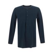 Stijlvolle longsleeve T-shirt Tom Ford , Blue , Heren