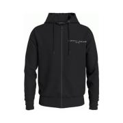 Sweatshirt met rits Tommy Hilfiger , Black , Heren