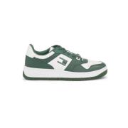 Premium Tommy Jeans Basketbalschoenen Tommy Hilfiger , Green , Heren