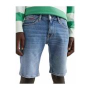 Slim Bermuda Jeans Tommy Hilfiger , Blue , Heren