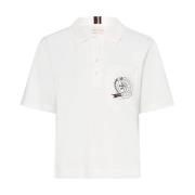 Polo Shirt Tommy Hilfiger , White , Dames