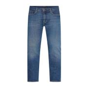 Heren Bleecker Vijf-Pocket Jeans Tommy Hilfiger , Blue , Heren