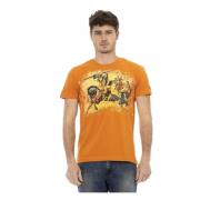 T-Shirts Trussardi , Orange , Heren