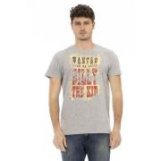 T-Shirts Trussardi , Gray , Heren