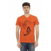 T-Shirts Trussardi , Red , Heren