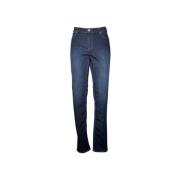 Straight Jeans Trussardi , Blue , Heren