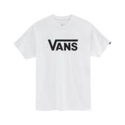 Basis T-Shirt Vans , White , Heren