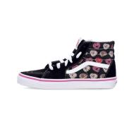 Zwarte/Roze Sk8-Hi Sneakers voor Meisjes Vans , Black , Heren