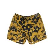 Mixed Volley Shorts - Dark Aloha Vans , Yellow , Heren