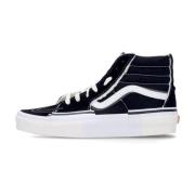 Zwarte/Witte Hoge Sneakers Vans , Black , Heren